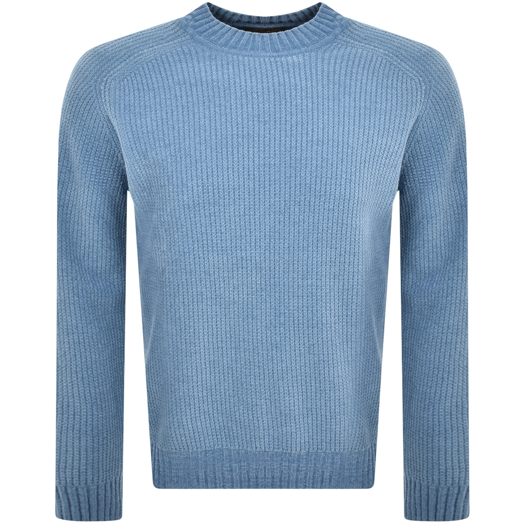 Hugo Boss BOSS Amarson Knit Jumper Blue